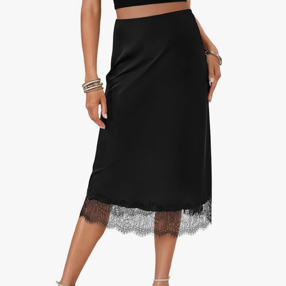 Black skirt
